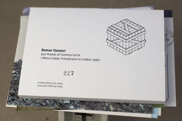 Roman Vasseur: 500 Pounds of Common Earth, 2000
