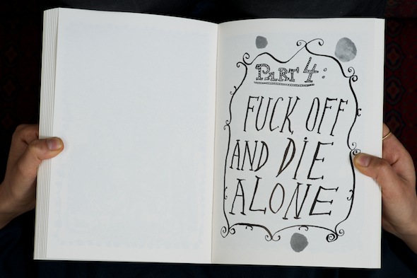 Alexander Brener and Barbara Schurz: Fuck Off and Die Alone, 2013