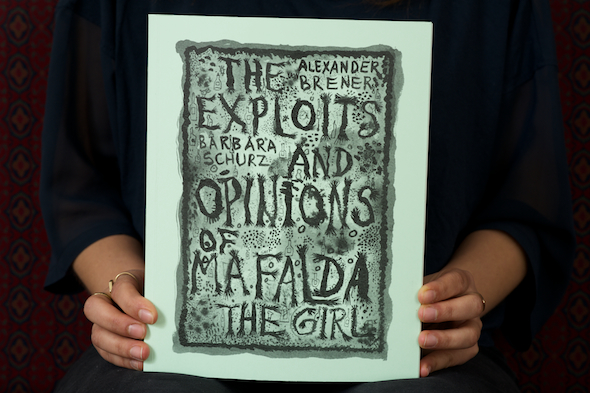 Alexander Brener and Barbara Schurz: The Exploits and Opinions of Mafalda, The Girl, 2014